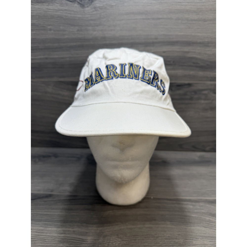 Seattle Mariners American Promotions Painters Cap Hero White SnapBack Adjustable